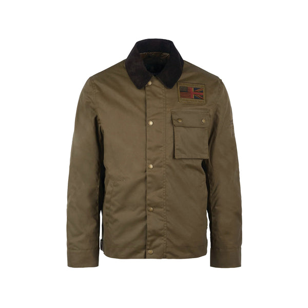 Barbour Intl. Giacca impermeabile Giubbino Uomo Workers Wax Tabacco A24 - BARBOURINTERNATIONALMWX1853 - SN32 - S - Francavilla Moda